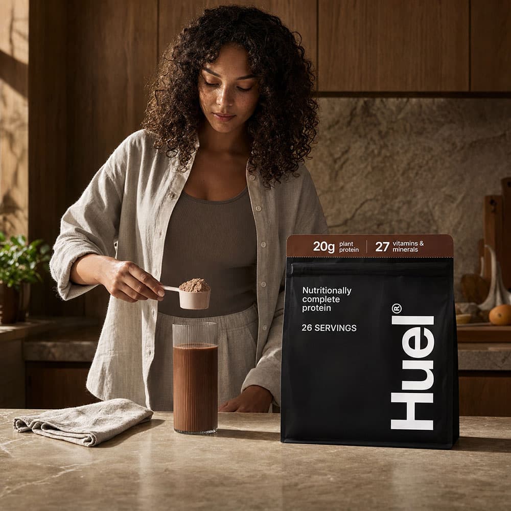 Huel Vegan Protein 20g - 26 Servings Powder (Chocolate)