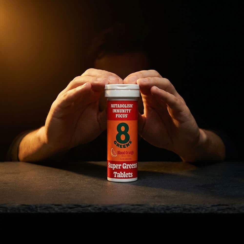 8Greens Effervescent Tablets - Blood Orange Flavor (30 Tablets)