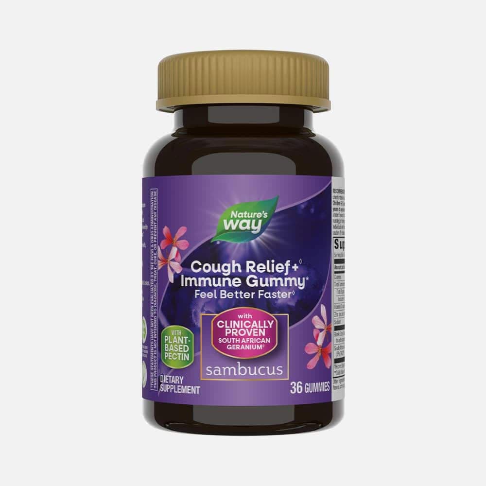 Nature's Way Sambucus Relief Immune Support - 36 Tablets