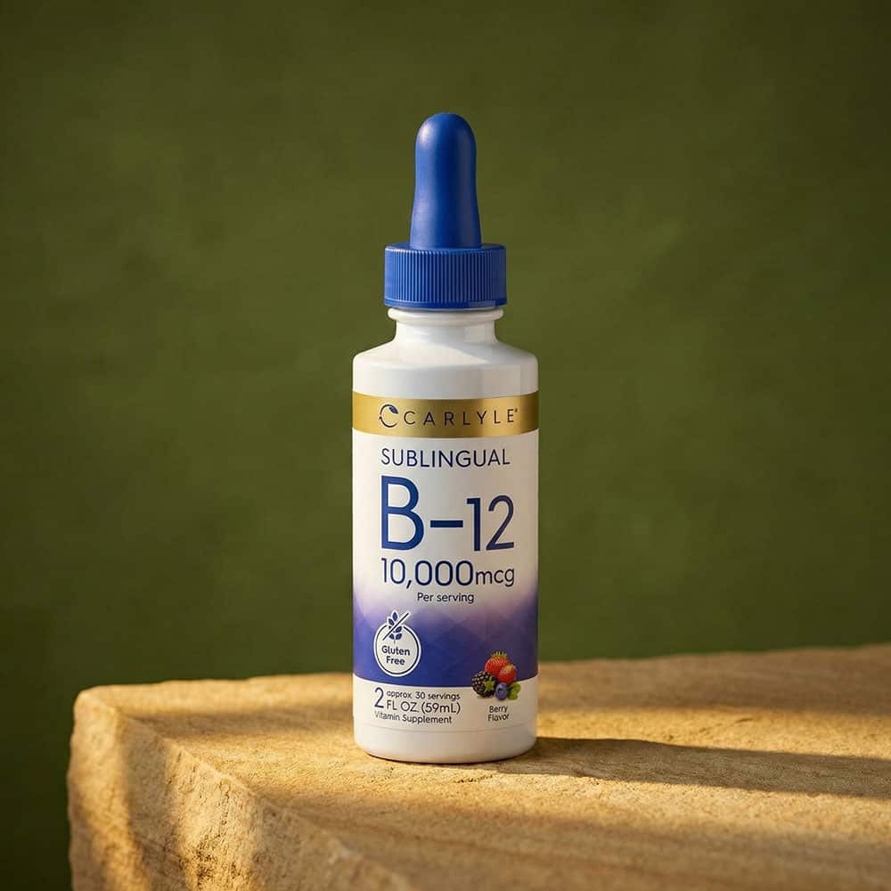 Vitamin B12 Liquid Drops 10,000mcg - 2 fl oz