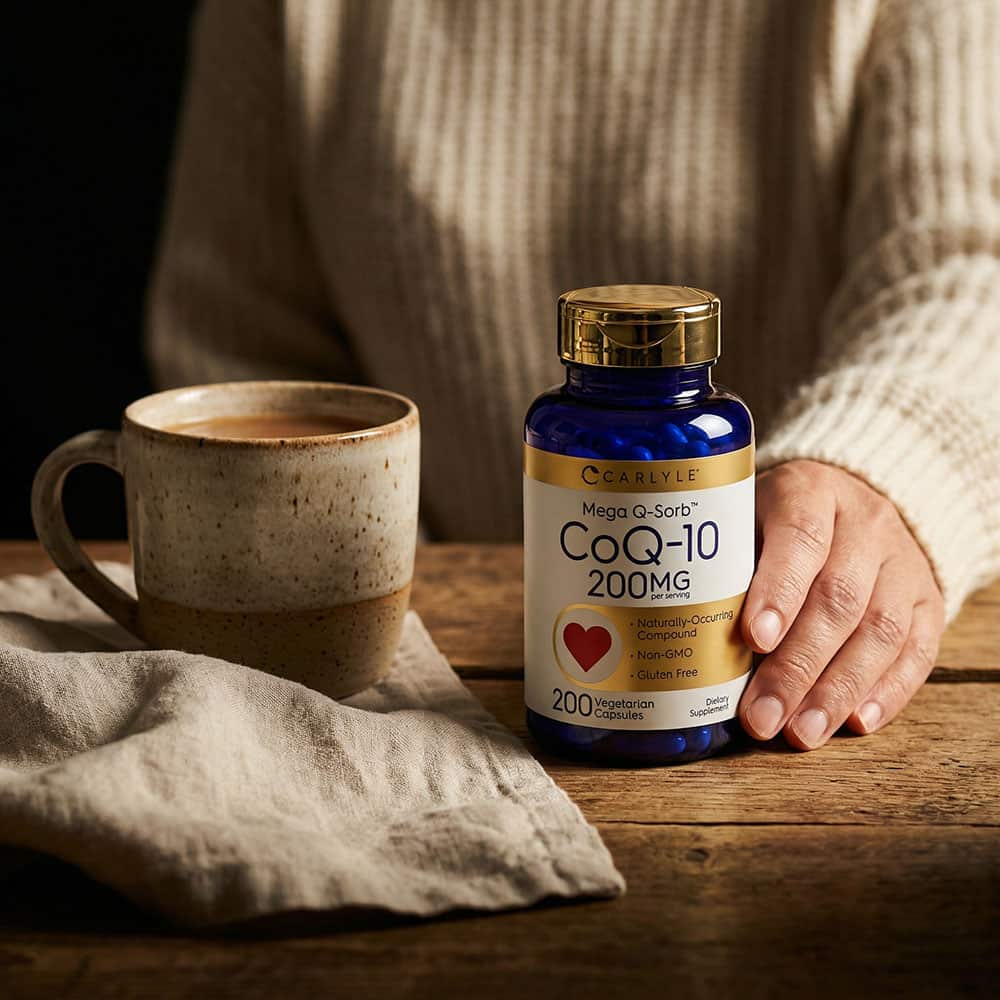 CoQ10 (Mega Q-Sorb) 200mg - 200 Capsules