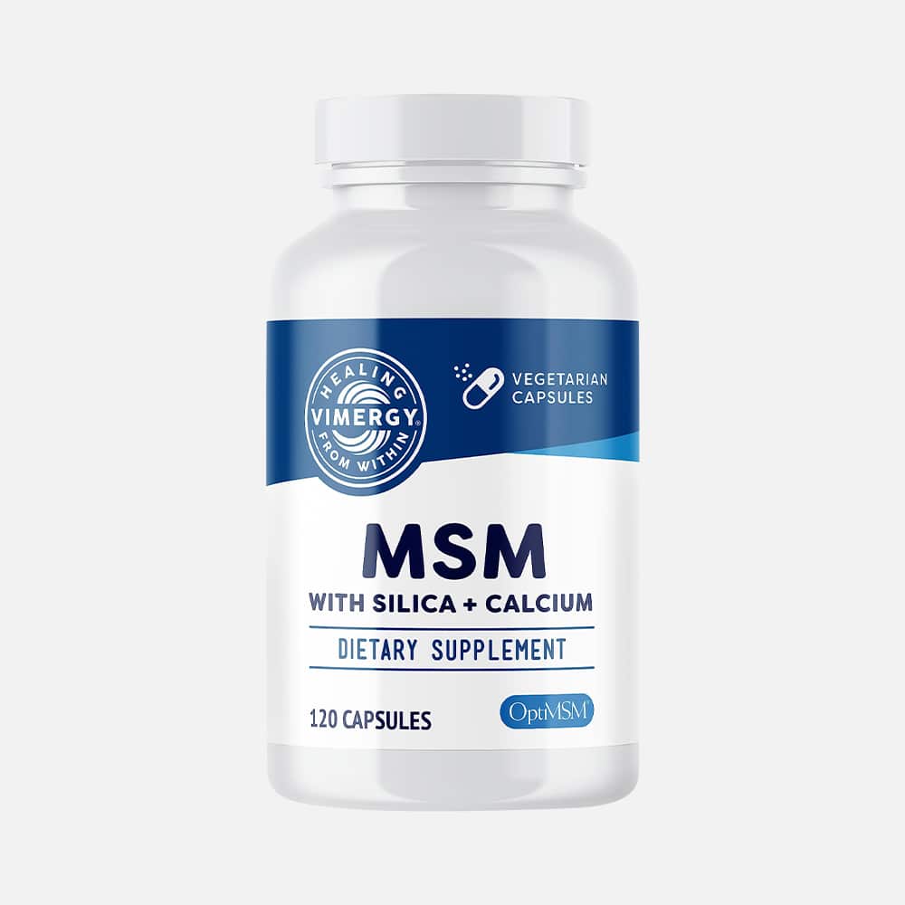 MSM (OptiMSM) 780mg - 120 Vegan Capsules