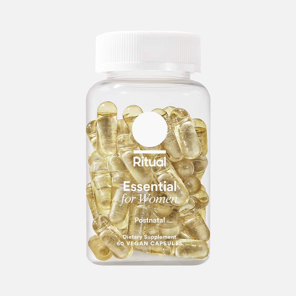 Essential Postnatal Multivitamin with DHA & Choline - 60 Capsules