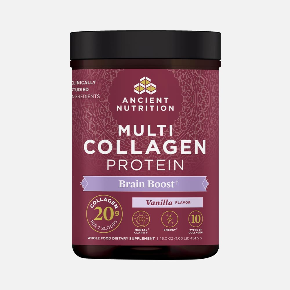 Multi Collagen Protein Brain Boost 45 Servings - Powder