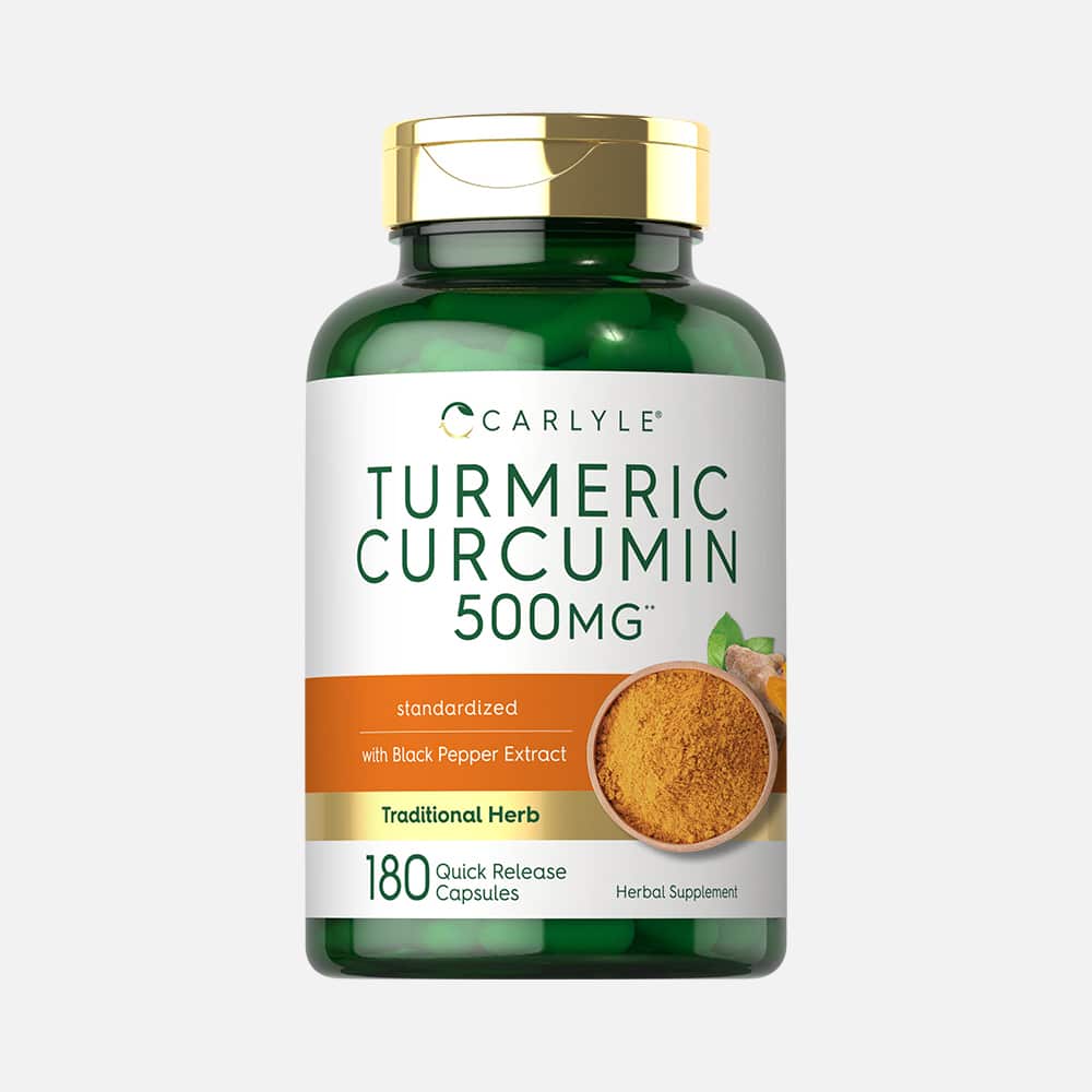 Turmeric Curcumin 500mg - 180 Capsules