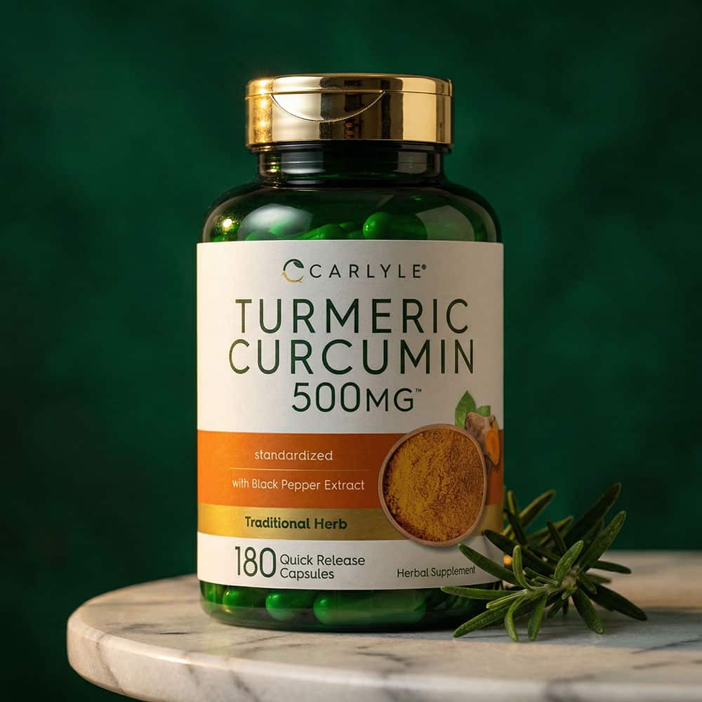 Turmeric Curcumin 500mg - 180 Capsules