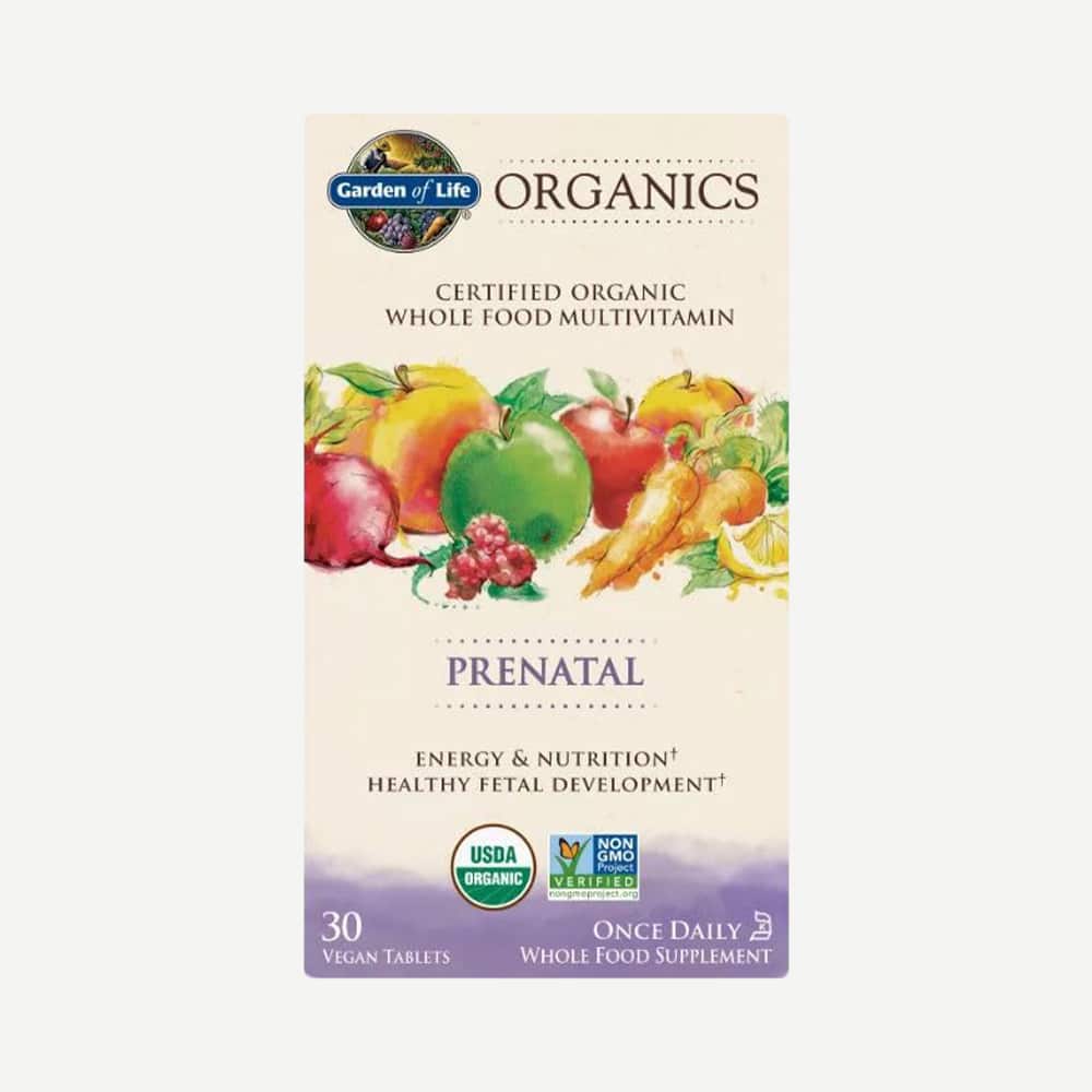 mykind Organics Prenatal Multivitamin - 30 Tablets
