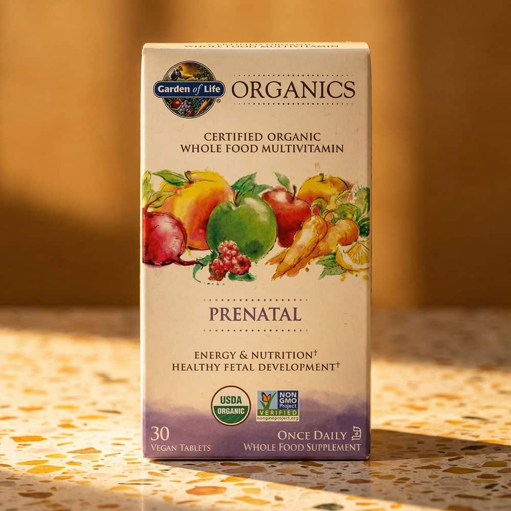mykind Organics Prenatal Multivitamin - 30 Tablets