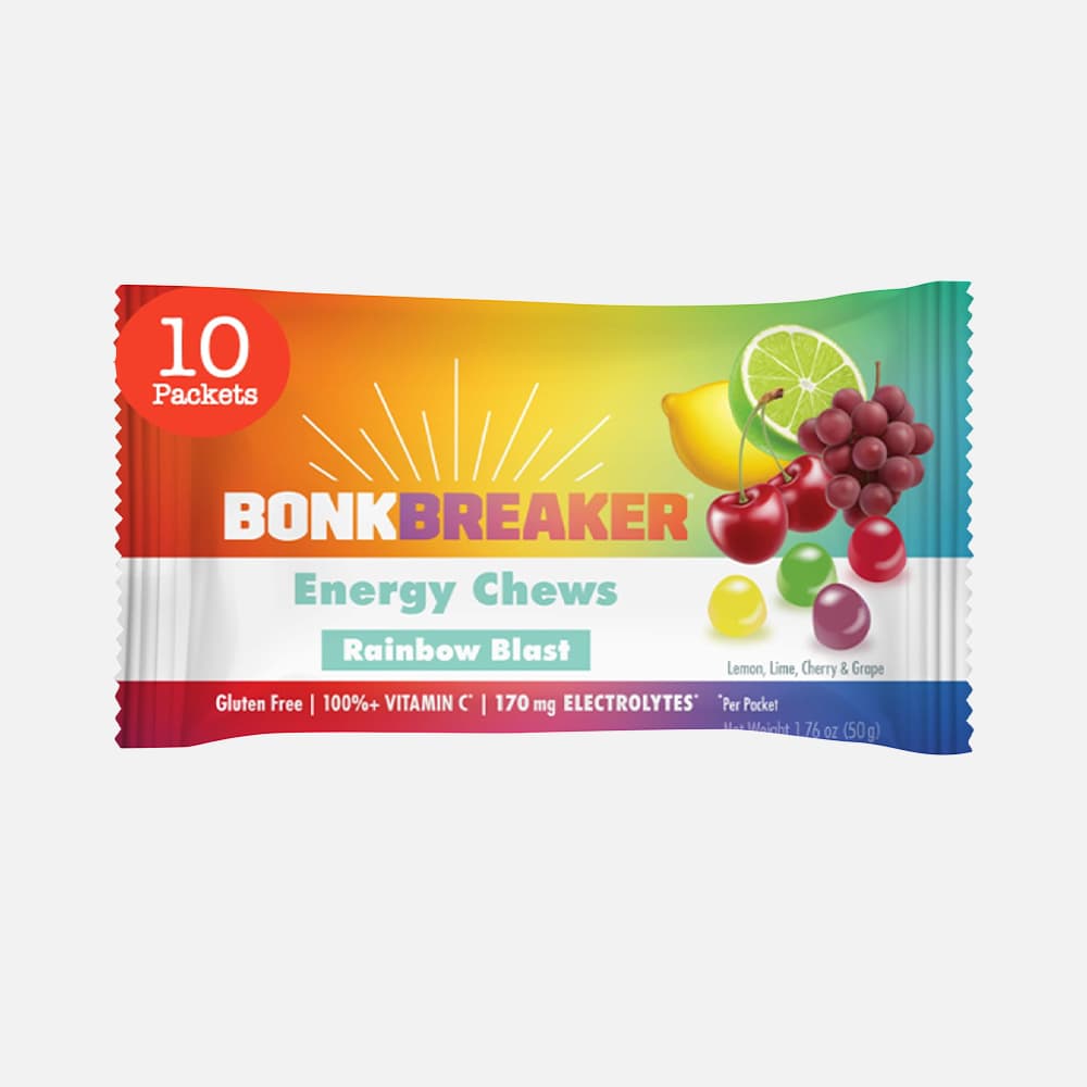 Bonk Breaker Energy Chews - 10 Packets (Rainbow Blast)