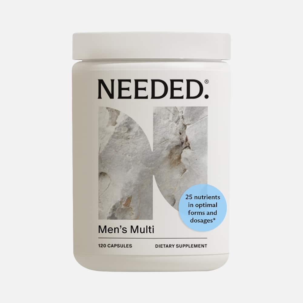 Men's Multivitamin D3 2000IU & Selenium 200mcg - 120 Capsules