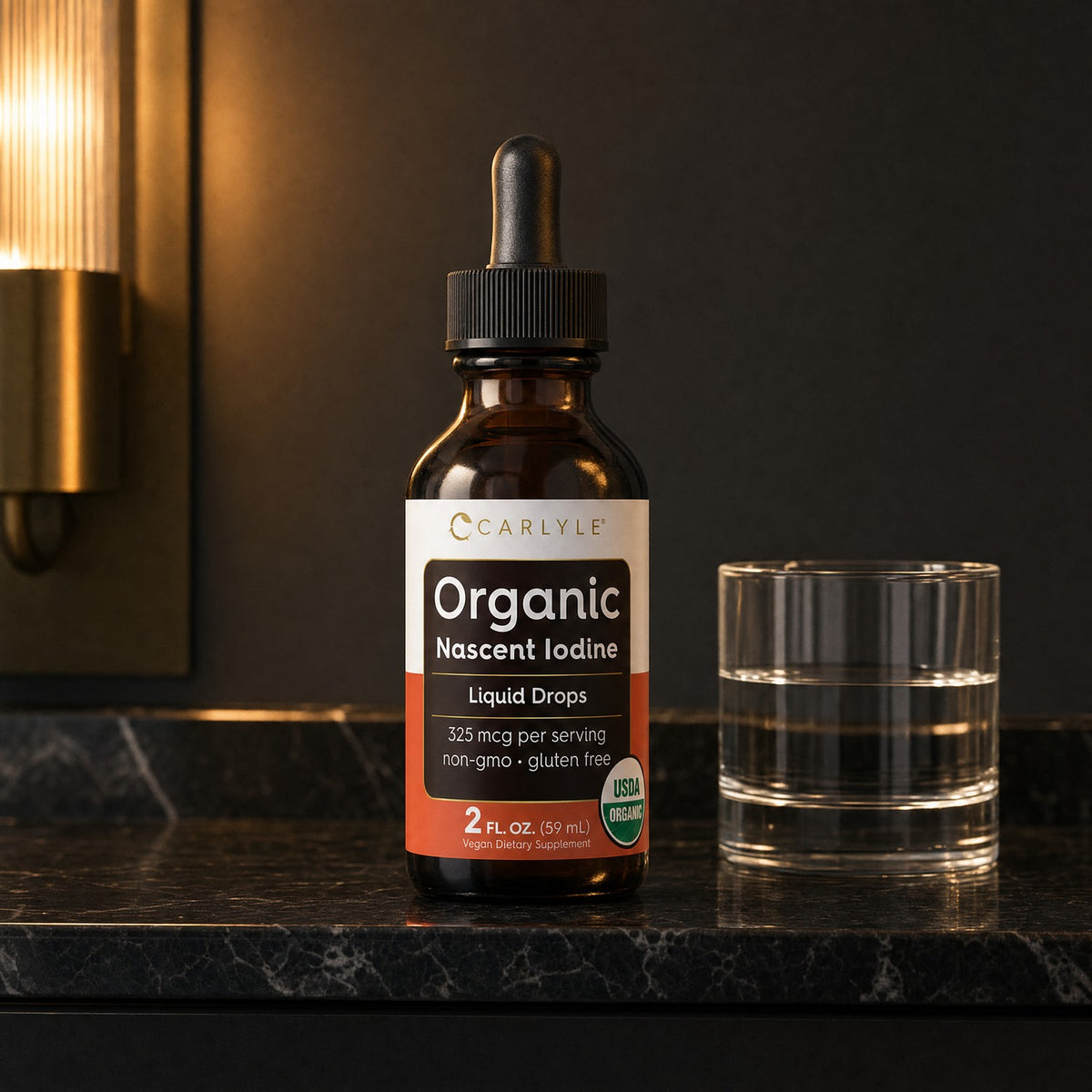 Organic Nascent Iodine Liquid Drops