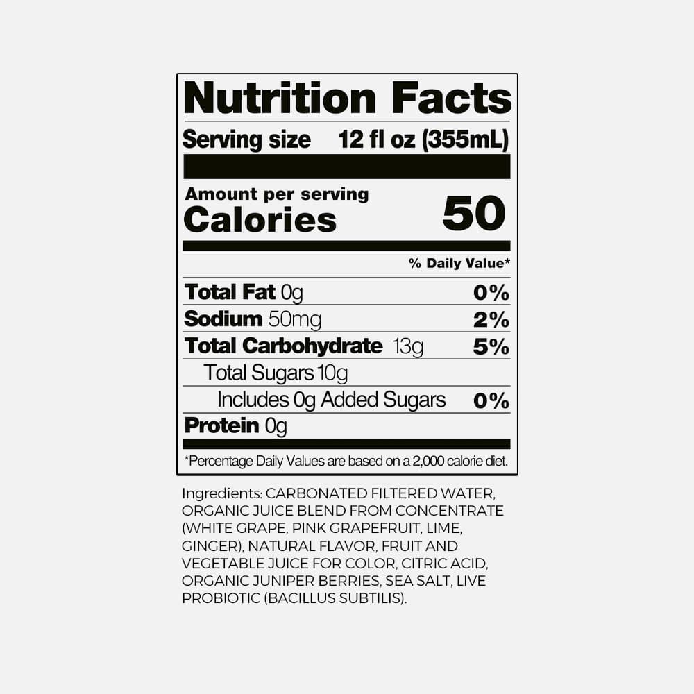 Culture Pop Lemon Lime Soda - 12 Cans (12oz)