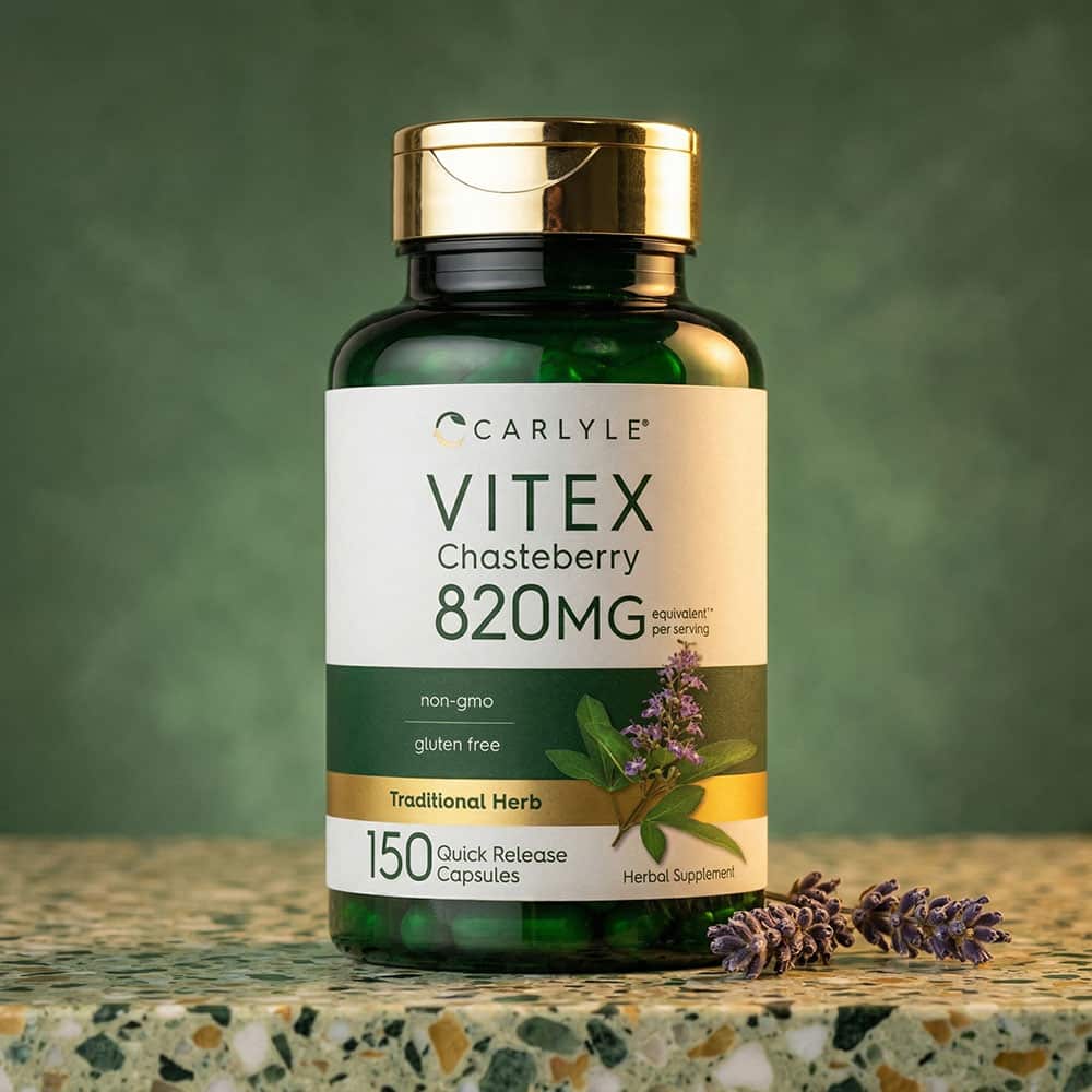 Vitex Chasteberry 820mg - 150 Capsules
