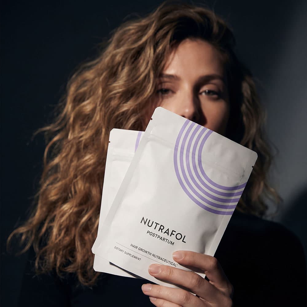 Nutrafol Postpartum Hair Growth Support, 240 Capsules – 2-Month Refill Pouches