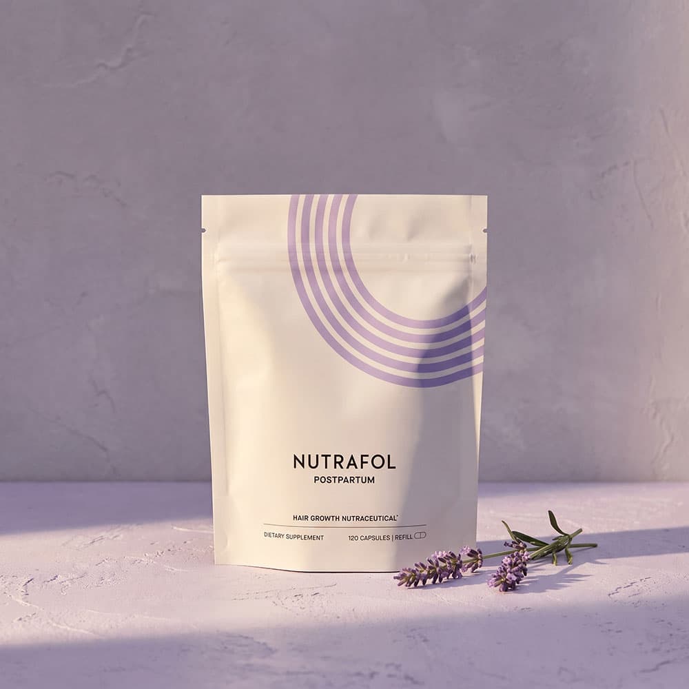Nutrafol Postpartum Hair Growth Support, 240 Capsules – 2-Month Refill Pouches