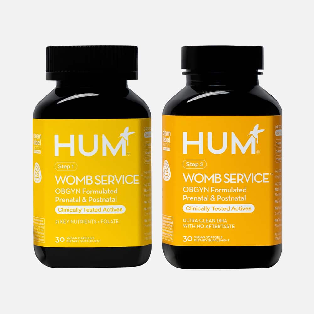Womb Service Prenatal & Postnatal - 30 Caps & 30 Softgels