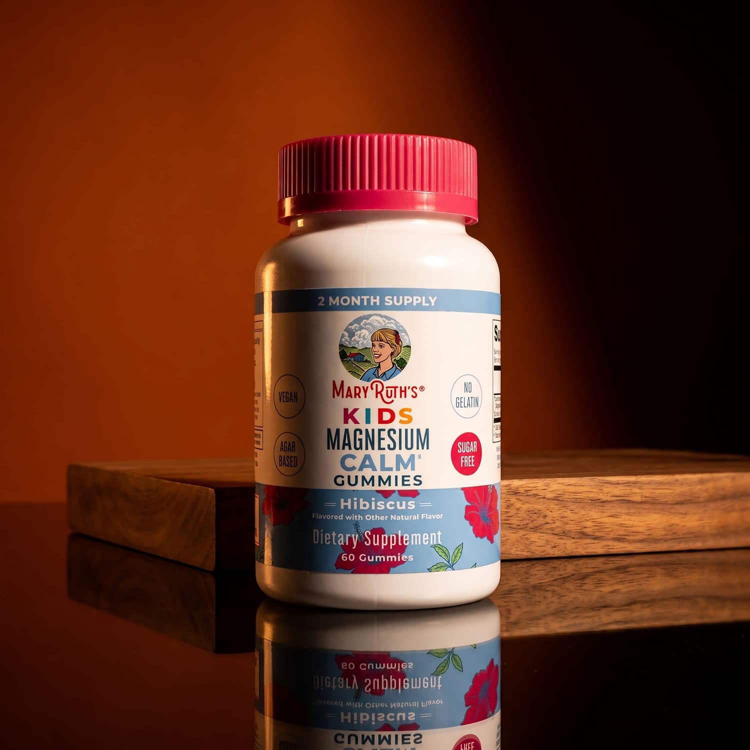 Kids Magnesium Calm Gummies - Hibiscus