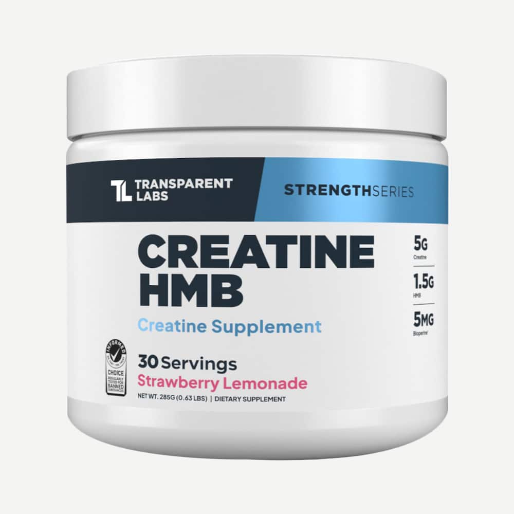 Creatine HMB Powder - Strawberry Lemonade