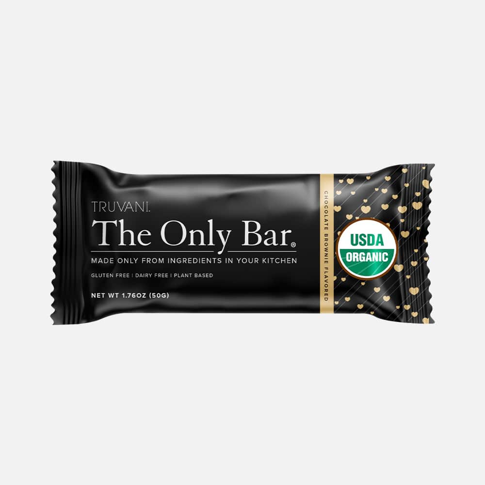 Truvani Organic Plant-Based Snack Bar 7g - 12 Bars