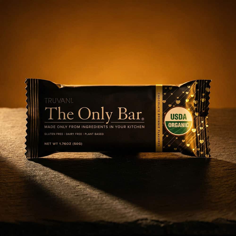Truvani Organic Plant-Based Snack Bar 7g - 12 Bars
