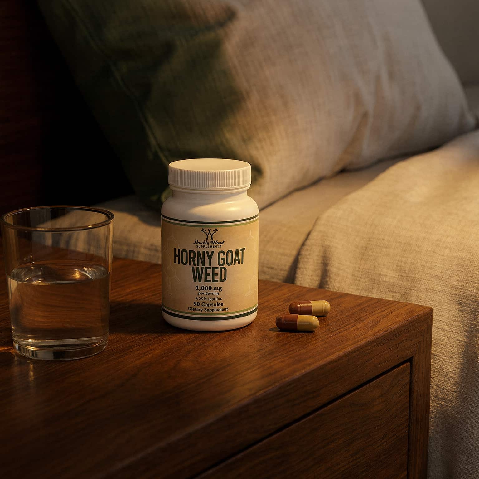 Horny Goat Weed 1000mg (20% Icariins) - 90 Capsules