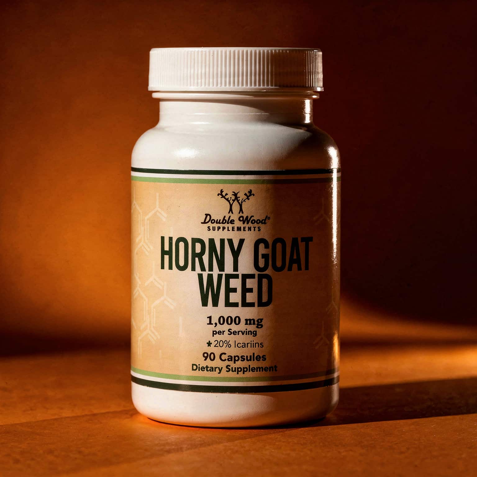 Horny Goat Weed 1000mg (20% Icariins) - 90 Capsules