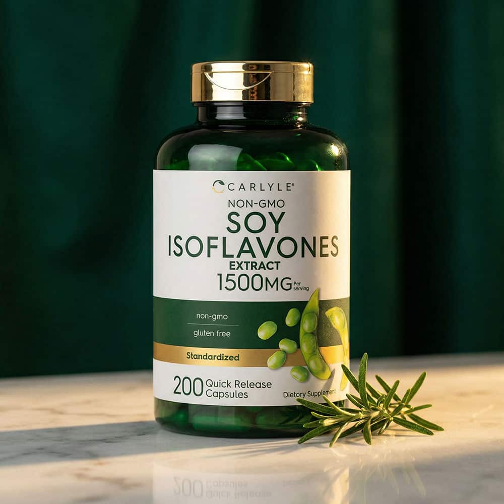Soy Isoflavones 1500mg - 200 Capsules