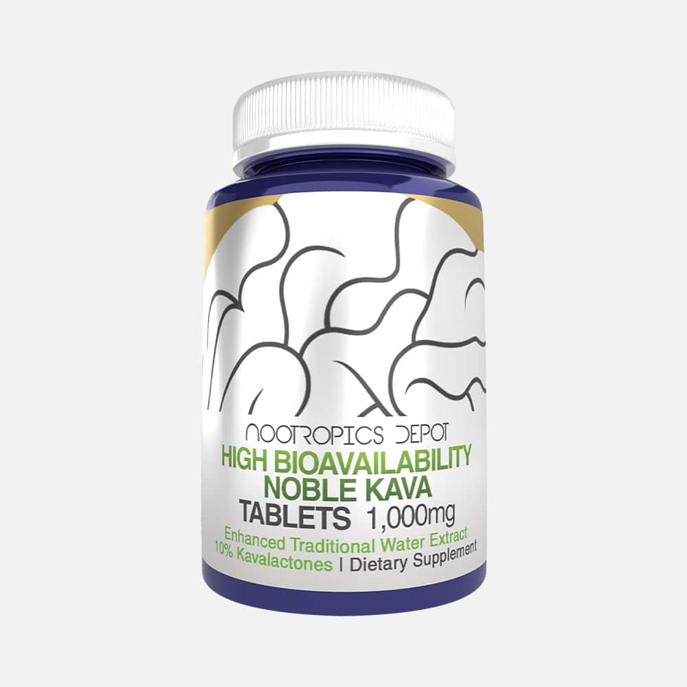 Noble Kava 1000mg - 30 Tablets (10% Kavalactones)