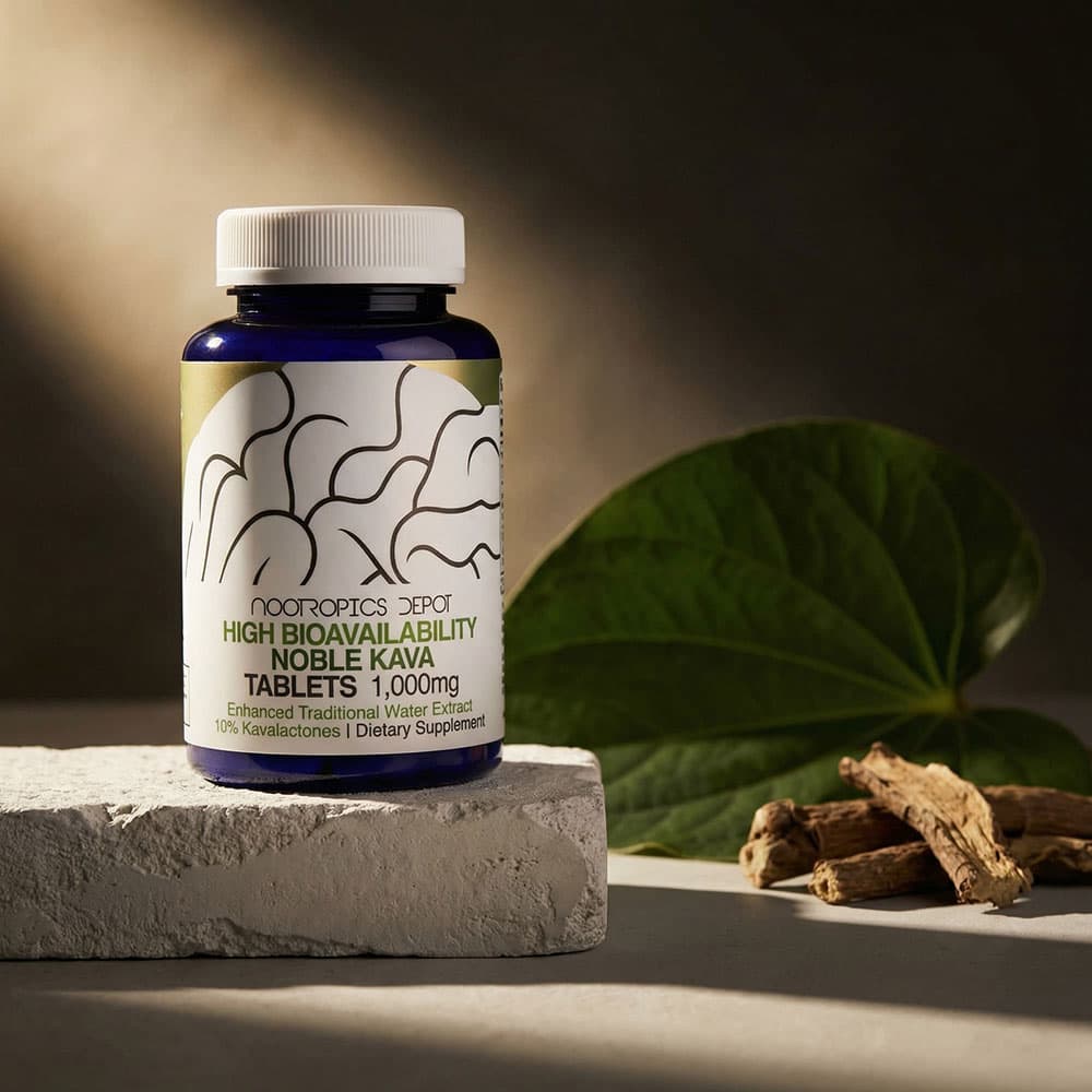 Noble Kava 1000mg - 30 Tablets (10% Kavalactones)