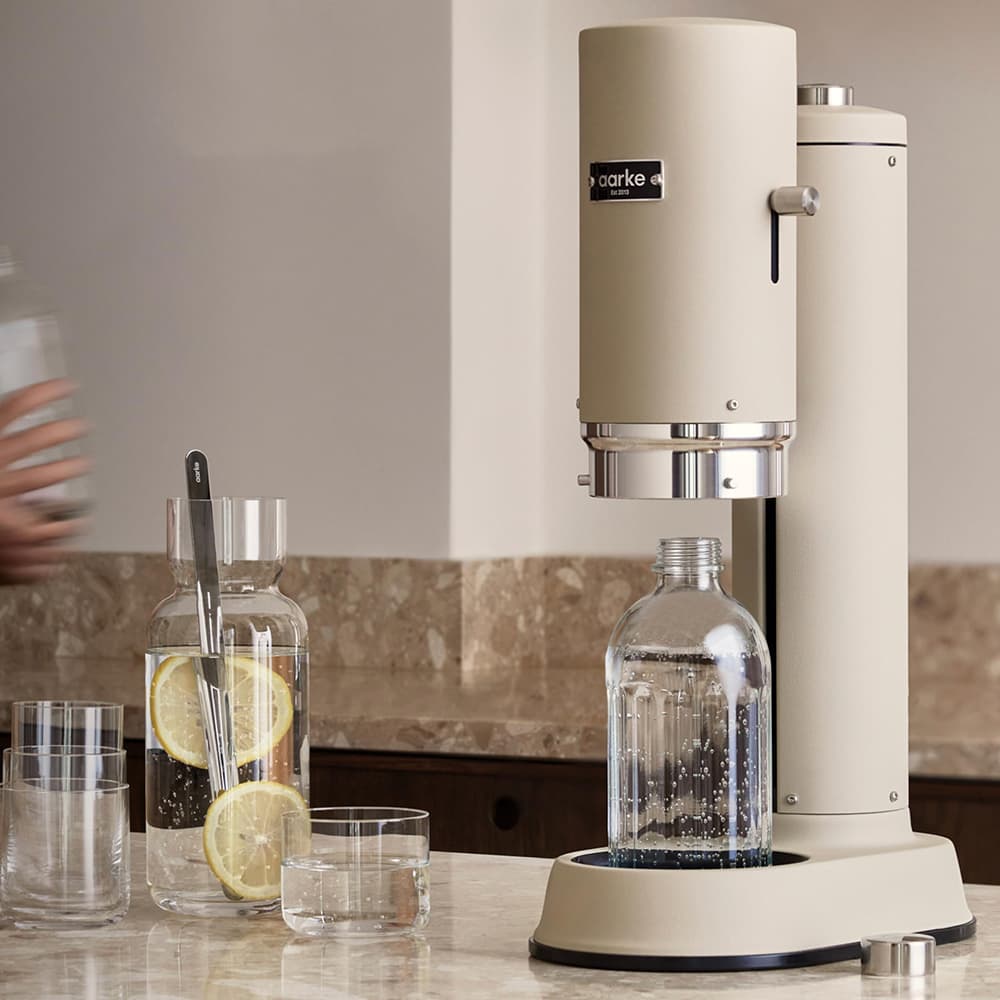Aarke Carbonator Pro Sparkling Water Maker - Sand Finish