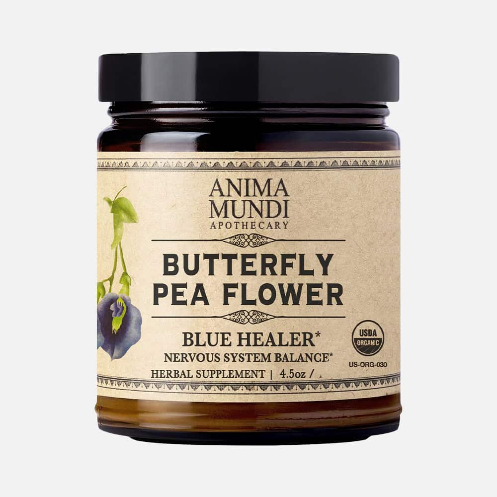 Butterfly Pea Flower Powder 4.5oz - Organic Powder