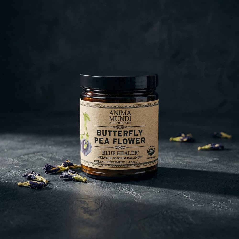 Butterfly Pea Flower Powder 4.5oz - Organic Powder