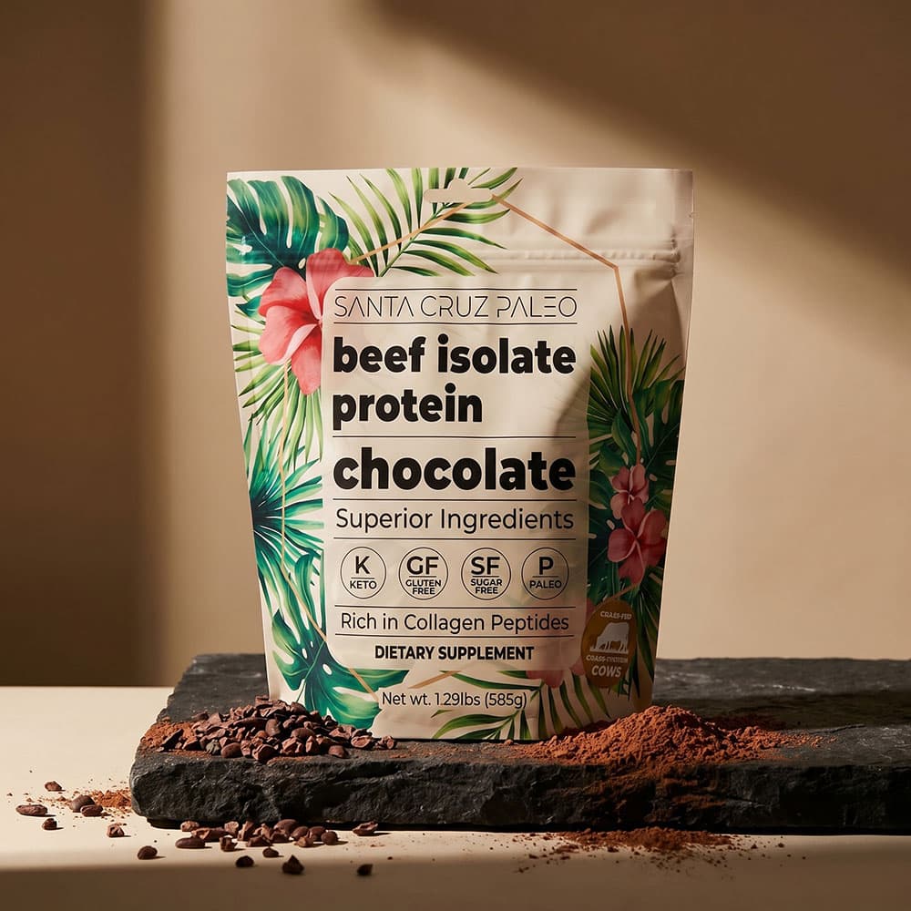 Grass-Fed Beef Isolate Protein 20g - 1.1 lb Powder
