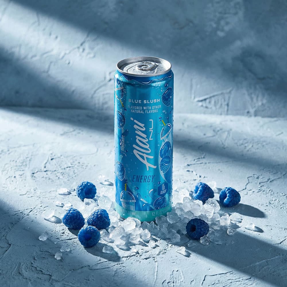 Alani Energy Drink - Blue Slush, 12 Pack