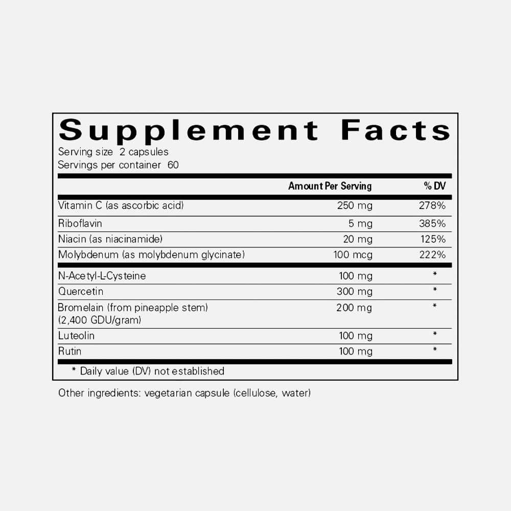 Hist Reset 120mg - 120 Capsules