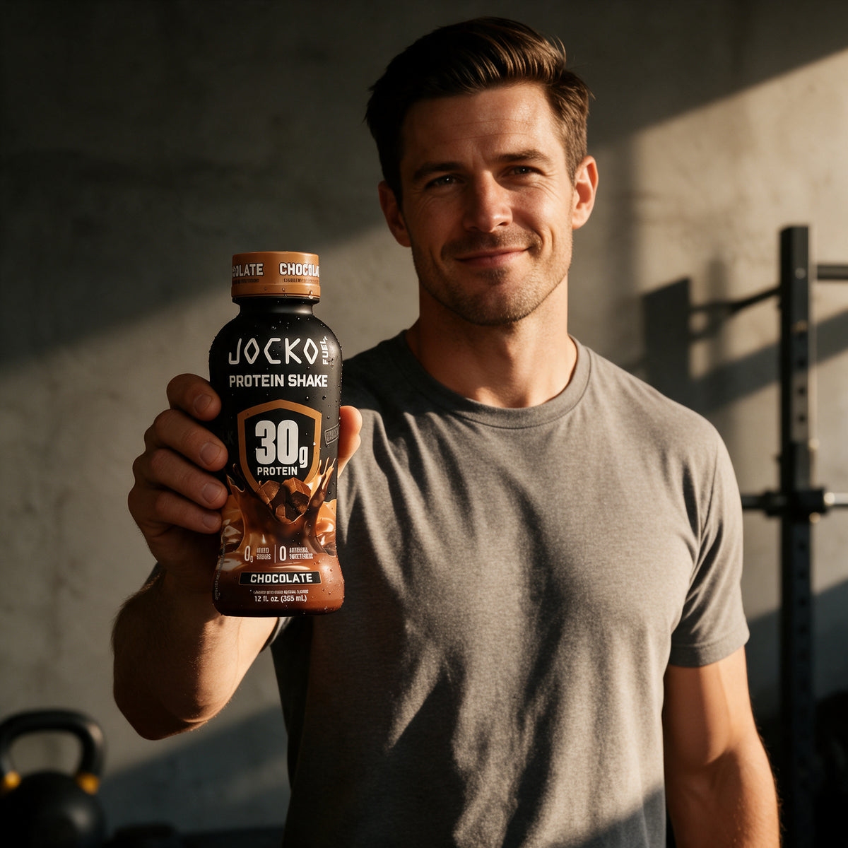 Jocko Fuel - Mölk Protein Shake - Chocolate - 12 x 12 fl oz