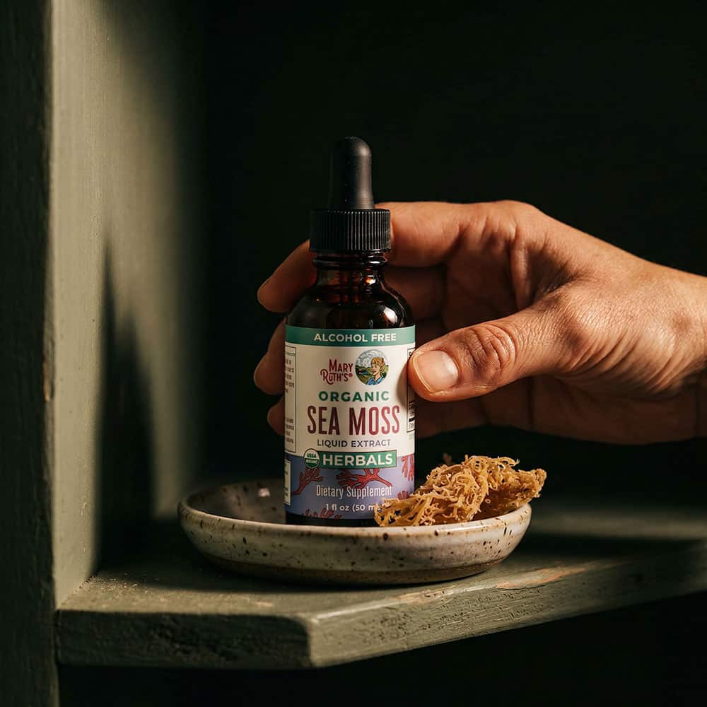 Organic Irish Sea Moss 1140mg - 1 fl oz Liquid Drops