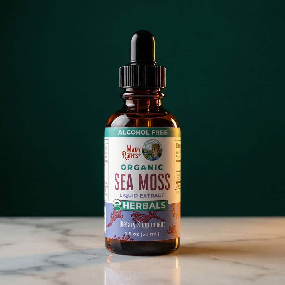 Organic Irish Sea Moss 1140mg - 1 fl oz Liquid Drops