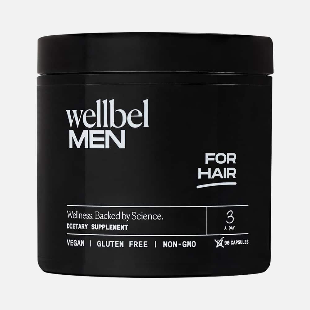 Wellbel Men Hair Skin & Nails Supplement - 90 Capsules