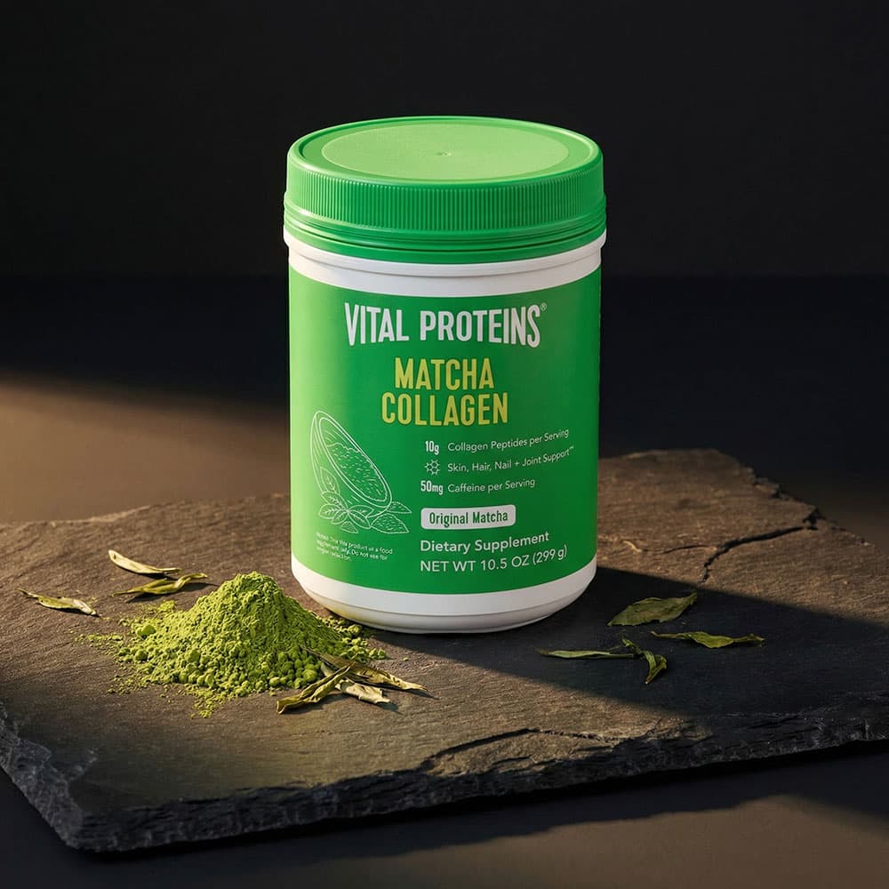 Matcha Collagen Peptides 10g - 10.5 oz Powder