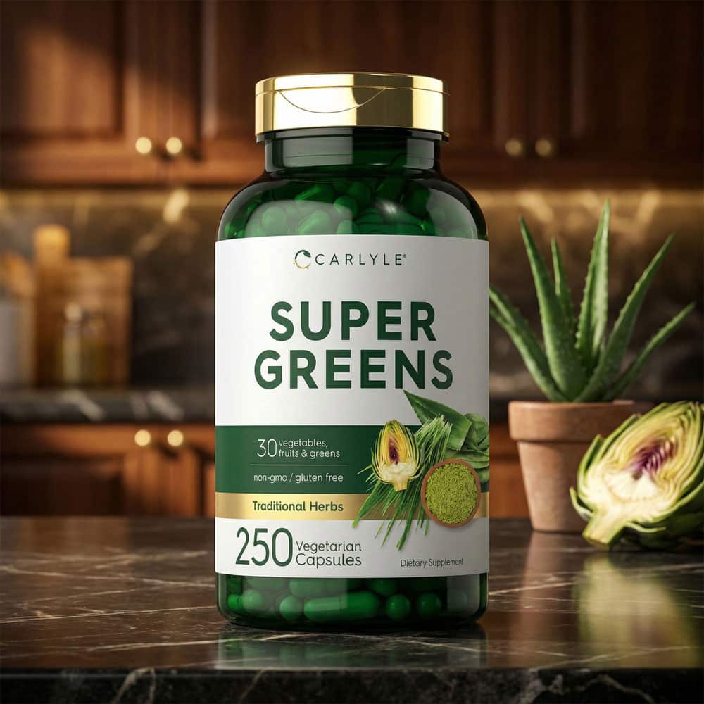 Super Greens Blend 30 Fruits & Veggies - 250 Capsules