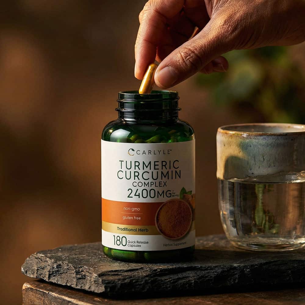 Turmeric Curcumin 2400mg - 180 Capsules