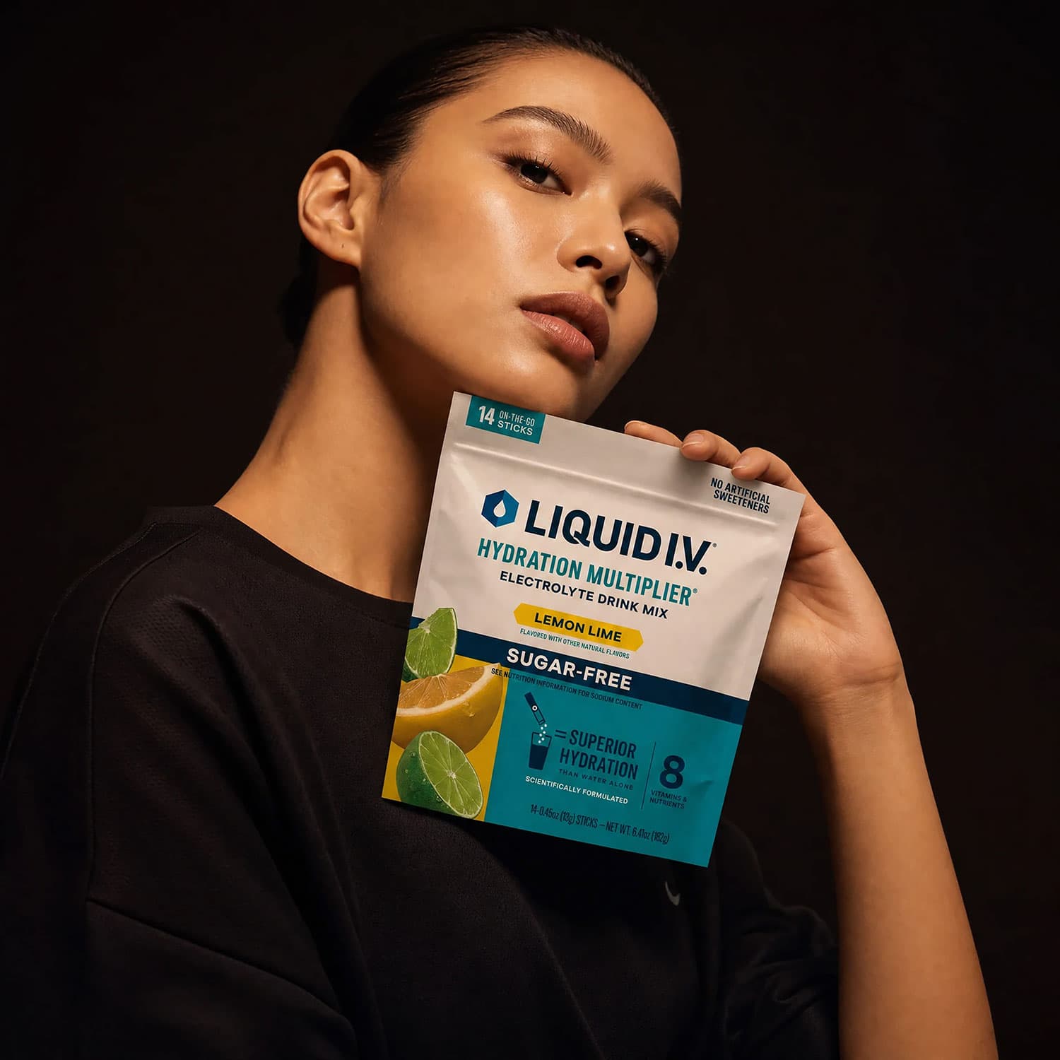 Liquid I.V. - Sugar-Free Hydration Multiplier - Lemon Lime 14 Sticks