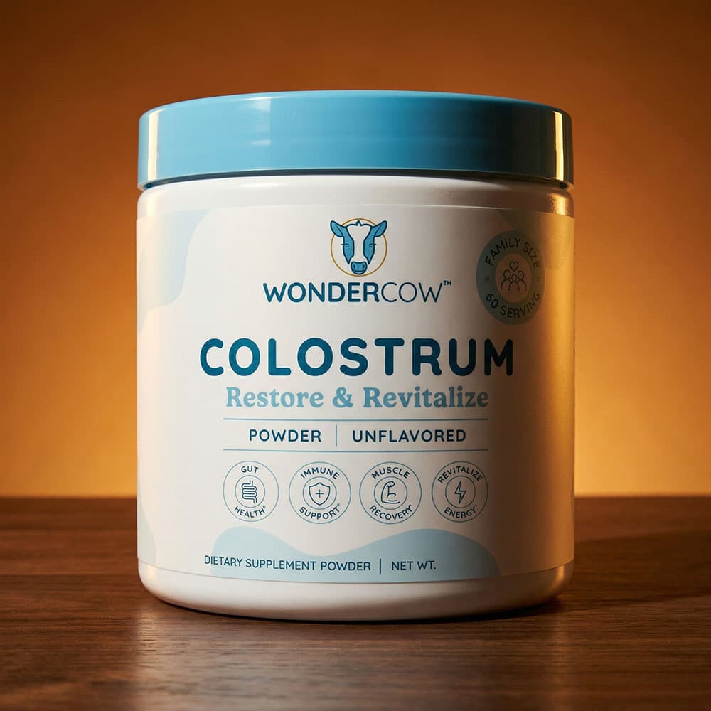 Bovine Colostrum Powder (Unflavored) - 60 Servings