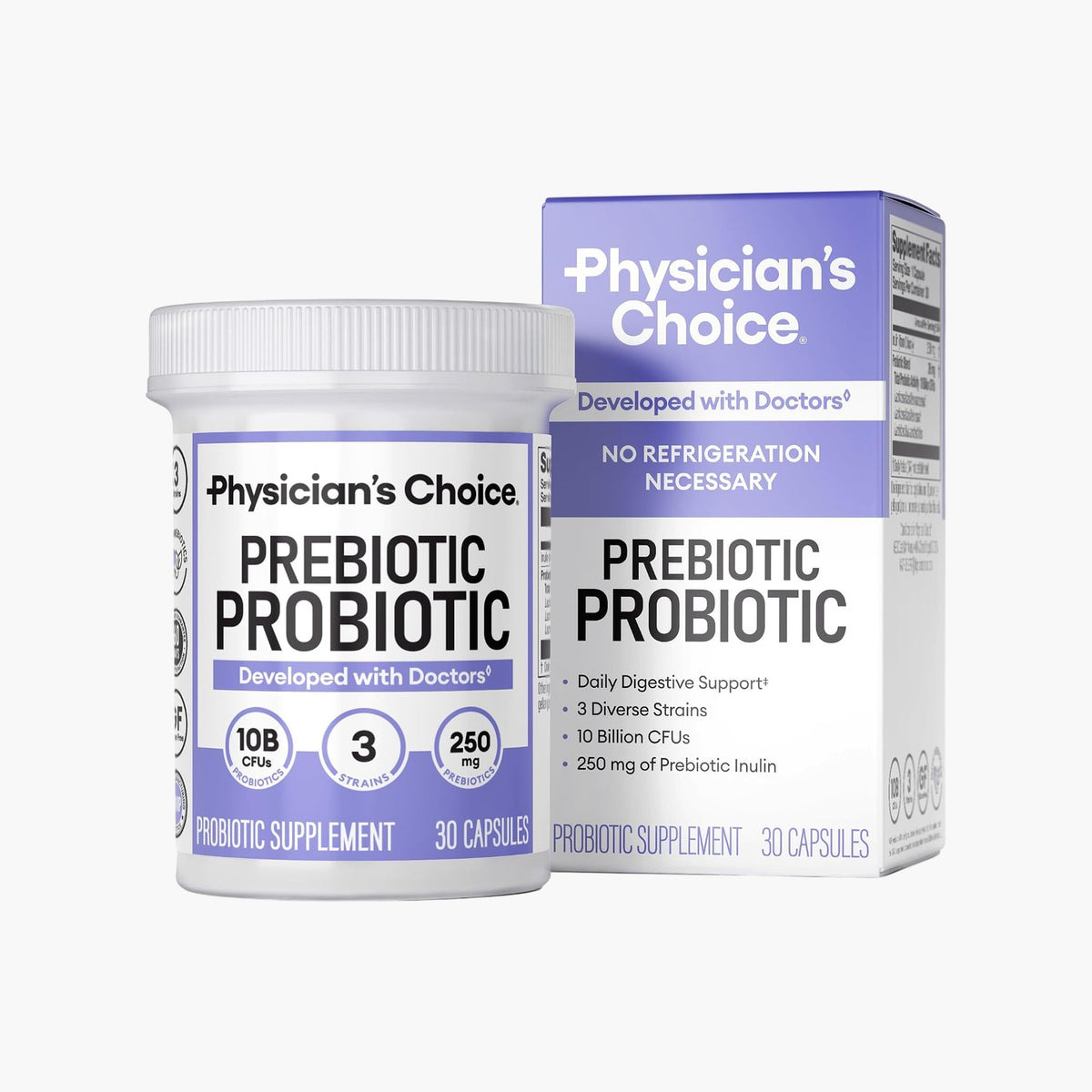 Physician's Choice - Prebiotic + Probiotic 10 Billion CFU - 30 Capsules