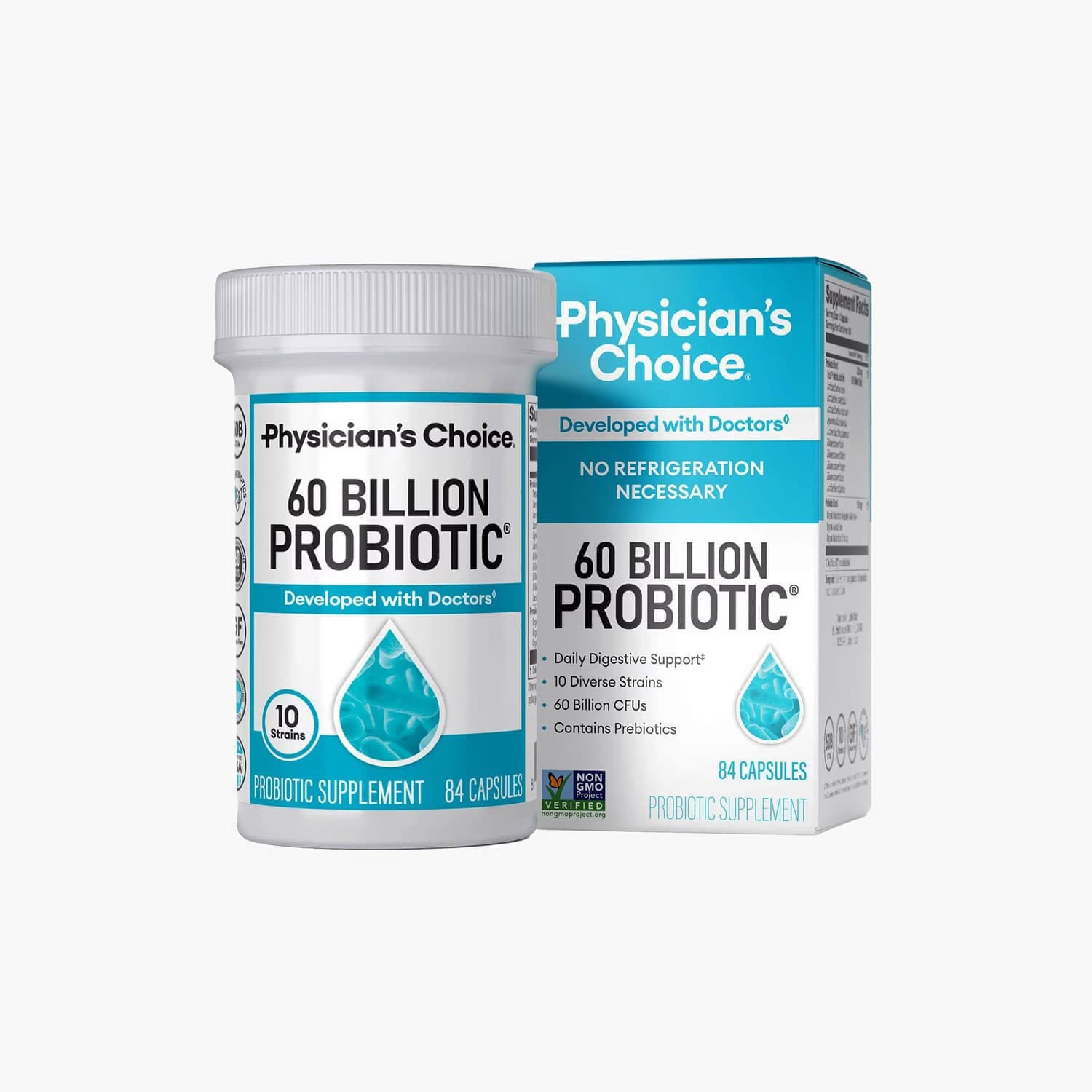Probiotics 60 Billion CFU 10 Strains