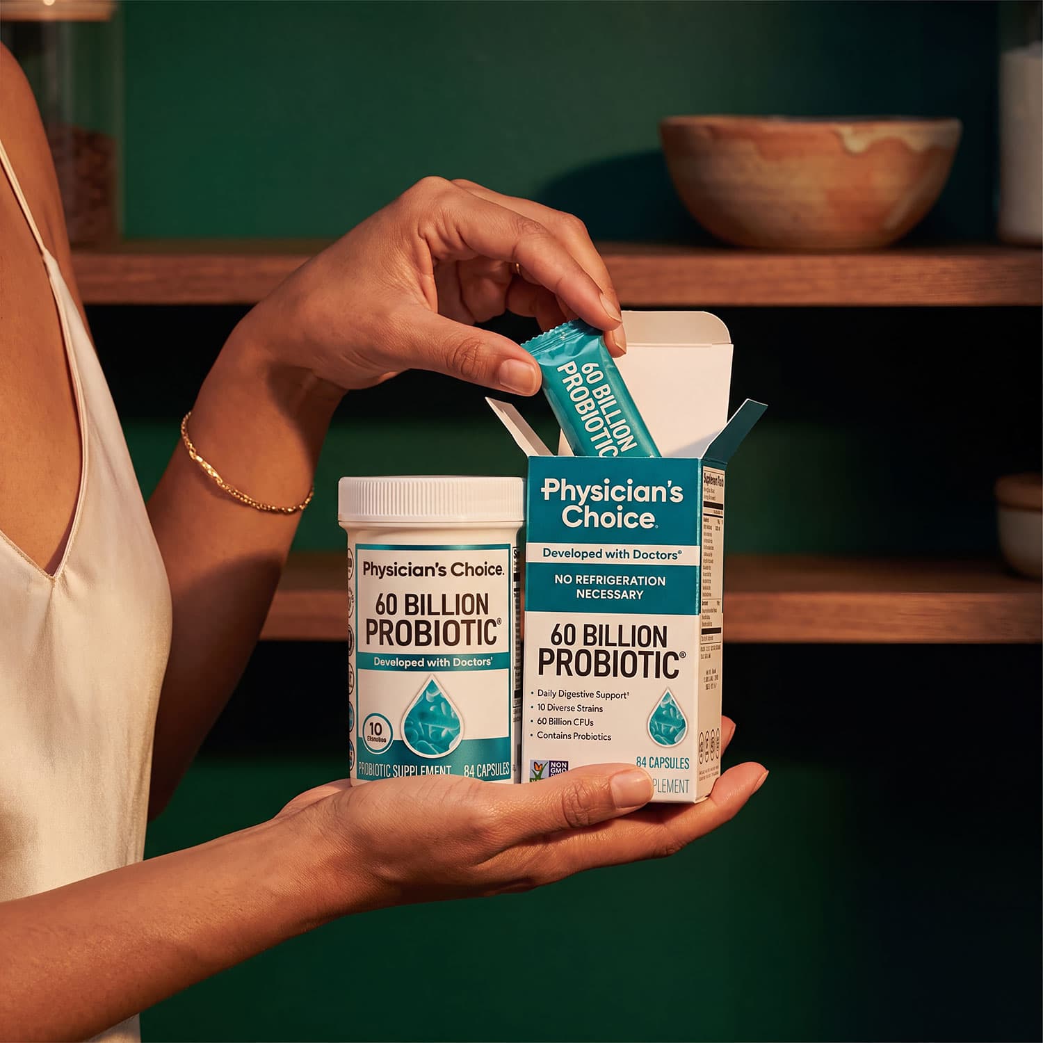 Probiotics 60 Billion CFU 10 Strains