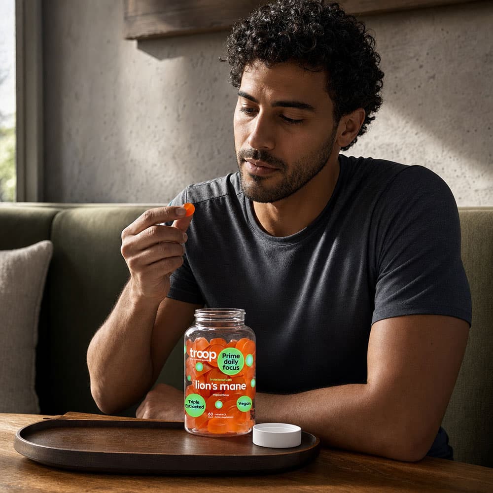 Lion's Mane Mushroom 7000mg - 60 Vegan Gummies