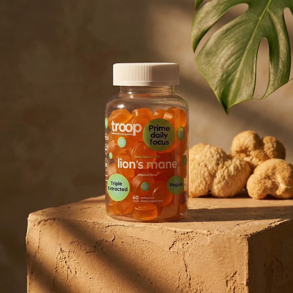 Lion's Mane Mushroom 7000mg - 60 Vegan Gummies