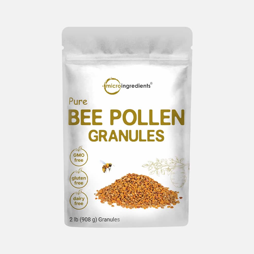 Bee Pollen Granules 2 lb - Raw Natural Superfood